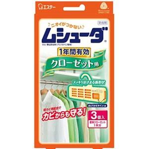 ムシューダ　１年間有効　クローゼット用　3個(配送区分:A)｜foremost