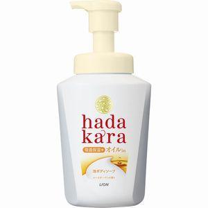 hadakara　泡ボディソープ　オイルインタイプ　本体　530ml(配送区分:A)｜foremost