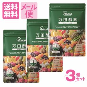 万田酵素 STANDARD 分包タイプ(2.5g×31包)×3個セット［ネコポス