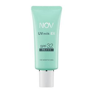 NOV/ノブ　UVミルク EX　（顔・からだ用日焼け止め乳液 / SPF32 PA+++）　35g［...
