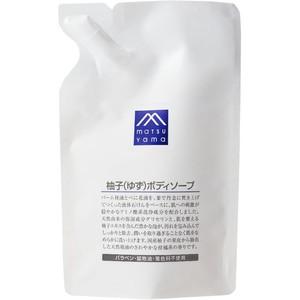 松山油脂　Mマーク　柚子（ゆず）ボディソープ　詰替用　450mL(配送区分:B)｜foremost