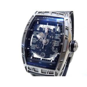 新品同様 クストス 時計 ■ CVT-JET-SL チャレンジ ジェットライナー ステンレス チタン...