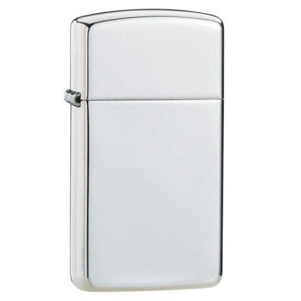 ZIPPO ライター 純銀製 #1500 スリム 鏡面ポリッシュ ツヤ有り加工 艶あり 純銀 ジッポ...