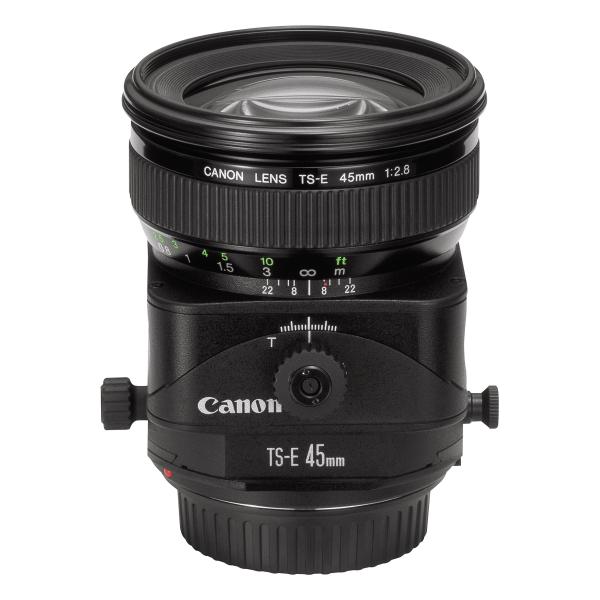 Canon テイルト・シフトレンズ TS-E45 F2.8 フルサイズ対応