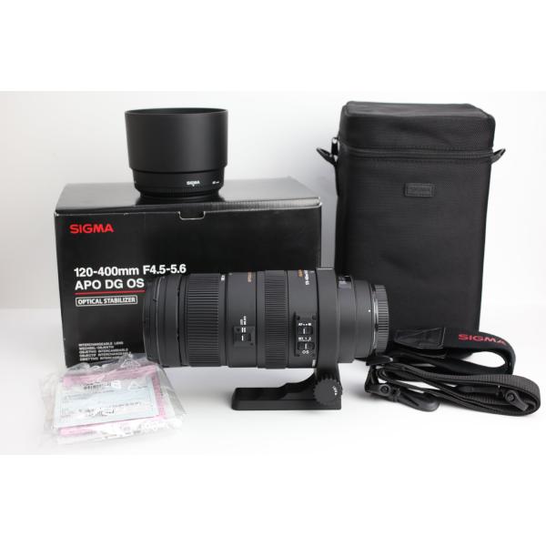 SIGMA 望遠ズームレンズ APO 120-400mm F4.5-5.6 DG OS HSM キヤ...