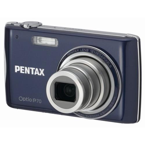 PENTAX OPTIO (オプティオ) P70 ダークブルー 1200万画素 光学4倍ズーム OP...