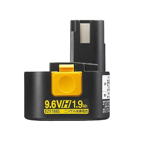 パナソニック ニッケル水素電池パック 9.6V Hタイプ 1.9Ah EZ9188S