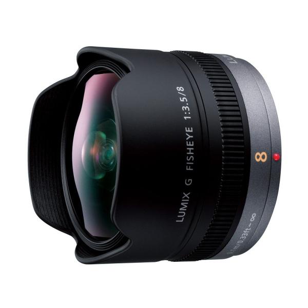 パナソニック 単焦点 魚眼レンズ マイクロフォーサーズ用 ルミックス G FISHEYE 8mm/F...