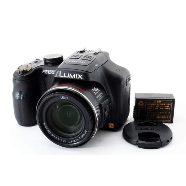 パナソニック デジタルカメラ ルミックス ブラック DMC-FZ150-K