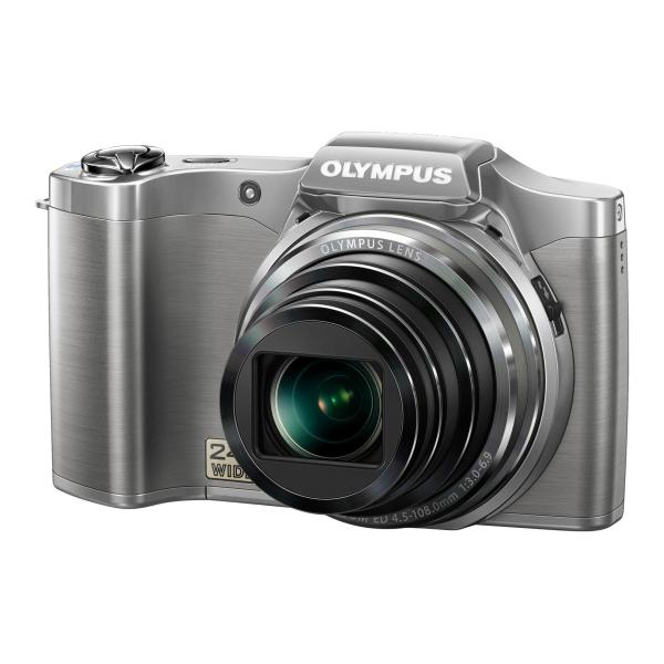 OLYMPUS デジタルカメラ SZ-14 1400万画素 光学24倍ズーム 3Dフォト機能 シルバ...