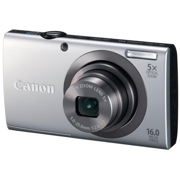 Canon デジタルカメラ PowerShot A2300 シルバー 光学5倍ズーム 約1600万画...