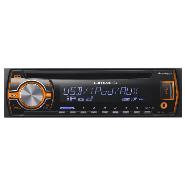 パイオニア carrozzeria CD/USB/チューナーメインユニット DEH-580 DEH-...