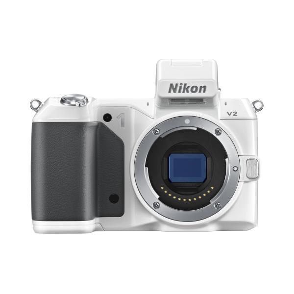 Nikon ミラーレス一眼 Nikon 1 V2 ボディー ホワイト N1V2WH