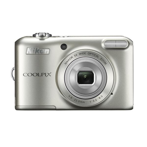 Nikon デジタルカメラ COOLPIX L28 有効画素数2005万画素 単3乾電池対応 シルバ...