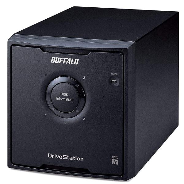 バッファロー HDーQH12TU3/R5 RAID 5対応 USB3.0 外付けHD