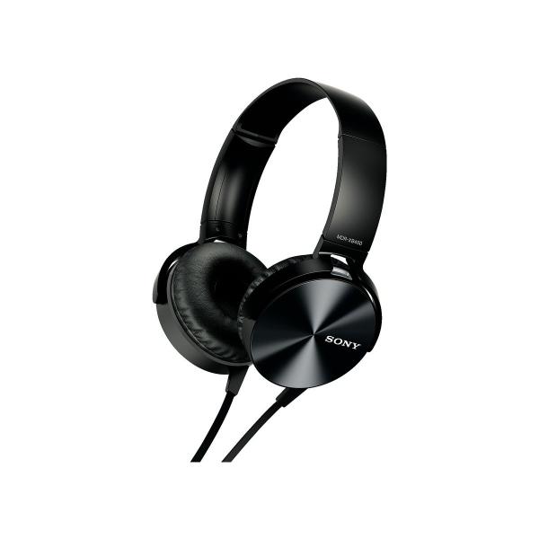 ソニー SONY ヘッドホン MDR-XB450 : 密閉型 折りたたみ式 ブラック MDR-XB4...