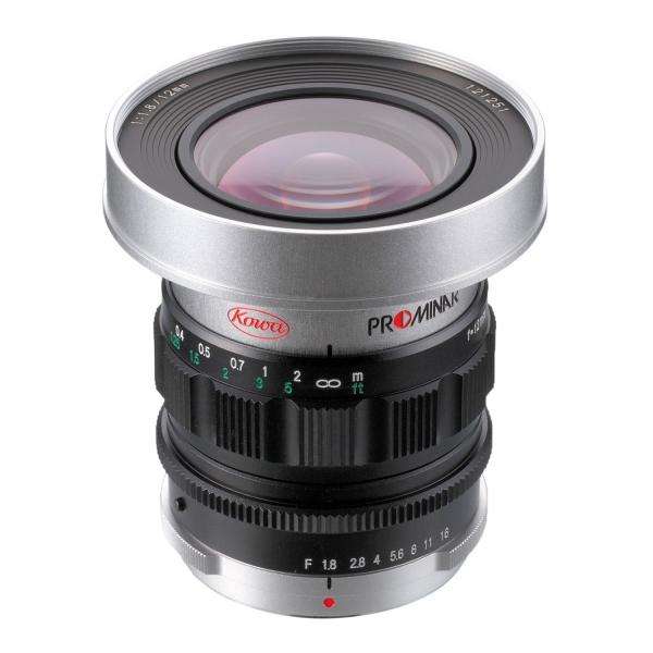 Kowa 単焦点レンズ PROMINAR 12mm F1.8 シルバー マイクロフォーサーズ専用 P...