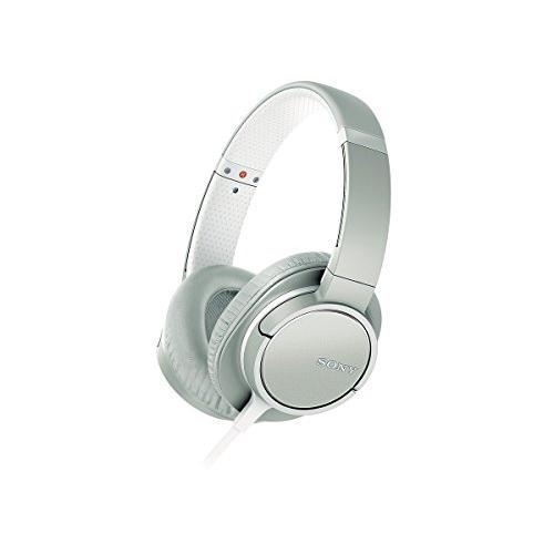 ソニー SONY ヘッドホン MDR-ZX770 : 密閉型 折りたたみ式 グレイッシュホワイト M...