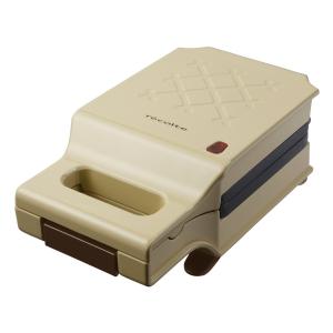 レコルト プレスサンドメーカー キルト ベージュ RPS-1 (BE)｜forest-net