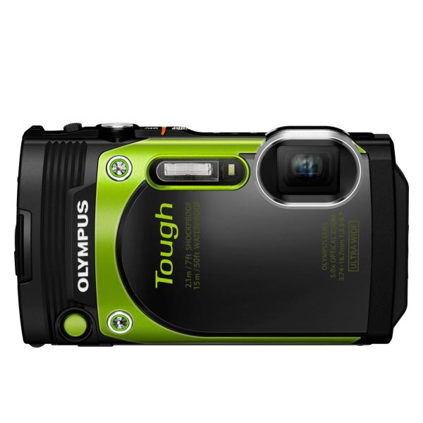 OLYMPUS コンパクトデジタルカメラ STYLUS TG-870 Tough グリーン 防水性能...