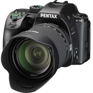 PENTAX K-70 18-135mmWRレンズキット ブラック APS-Cデジタル一眼レフカメラ 【視野率100%光学ファインダー】【超高感度・高 デジタル一眼レフカメラの商品画像