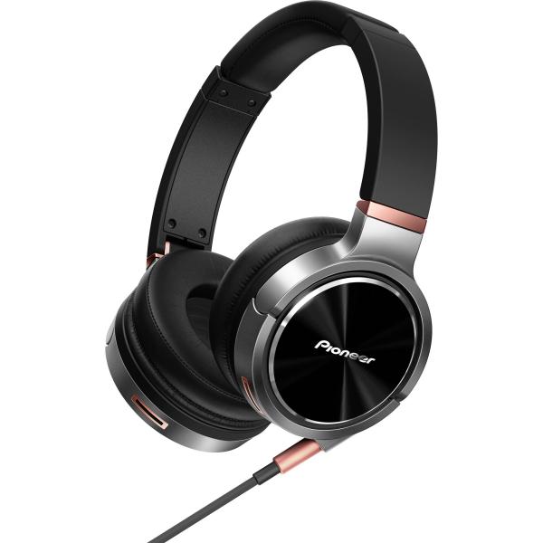 PIONEER ハイレゾプレミアム ダイナミックステレオ オンイヤーヘッドホン ブラック SE-MH...