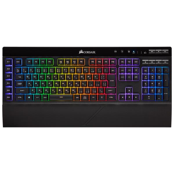 Corsair K57 RGB WIRELESS 日本語配列 ゲーミングキーボード Bluetoot...