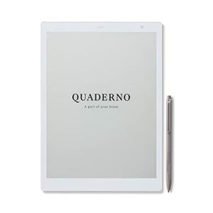 【公式】富士通 10.3型フレキシブル電子ペーパー QUADERNO A5サイズ / FMVDP51 ホワイト｜forest-net