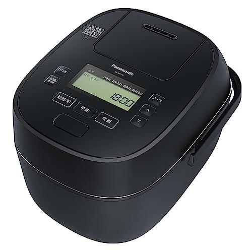 パナソニック 炊飯器 5.5合 急減圧バルブ おどり炊き 全面発熱5段IH式 ブラック SR-M10...