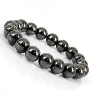 天然ラジウム石（北投石Hokutolite)ブレスレット ブレスレット 北投石 （ラジウム鉱石） 10mm 20玉 （アソート