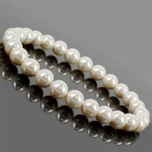 K1364〕約8mm バンデットグリーンカルサイト ブレスレット