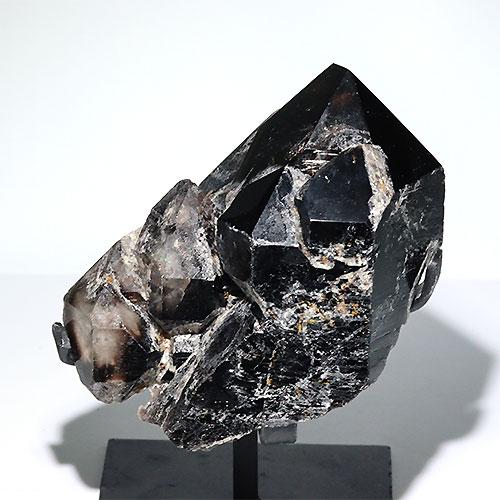 〔D134-1〕ジャカレーエレスチャル水晶 アリゲータークォーツ バイーア州 アレグレ鉱山 ギャラン...