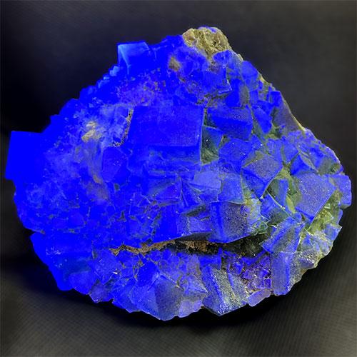 〔D358-5〕Fluorite フローライト 蛍光鉱物 蛍石 マダガスカル 結晶 原石【メール便不...