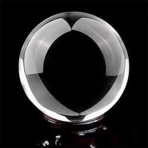 〔D409-3〕最高級 透明無垢 天然水晶丸玉 ...の商品画像