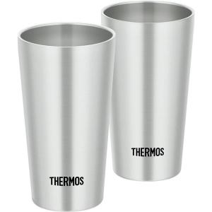 〔THERMOS サーモス〕 真空断熱タンブラー/カップ 〔2個セット〕 300ml ステンレス製｜forest-wakaba