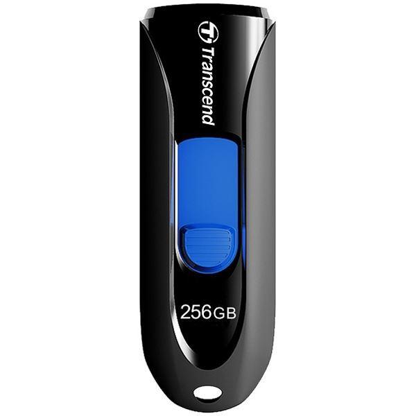 トランセンドジャパン 256GB USB3.1メモリ JetFlash 790 ブラック Caple...