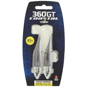 ラパラ ストーム 360ジーティー コスタル ビスケイ ミノー 9cm #WPRLS ホワイトパールサンドイール