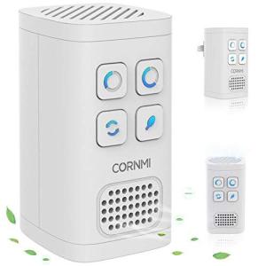 脱臭機 オゾン脱臭機 ミニ空気清浄機 小型脱臭機 オゾン発生器 マイナスイオン搭載 負イオン発生器 コンセント式 フィルター交換不要 おしゃれ 消臭