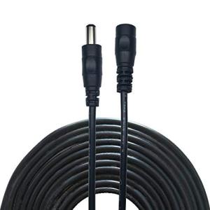 Liwinting 5mDC延長ケーブル DC/AC電源延長ケーブル 2.1mm x 5.5mmDCアダプタ延長ケーブル LED源源