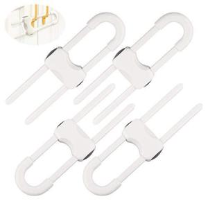 子供安全ロック チャイルドロック 4個セット ストッパー ベビーガード 赤ちゃんロック 子供 ロック 扉 食器棚ロック 引き出しロック 冷蔵庫ロック