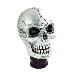 Bashineng スカル ギアシフターノブ 悪魔頭蓋骨形 スティックシフトノブ ATとMT車 トラック カー用品 樹脂 汎用