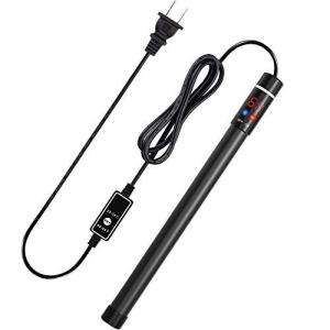 Terapets ヒーター 水槽 サーモスタット 熱帯魚 温度調節 水槽ひーたー ウォーターヒーター 水族館 防爆水槽ヒーター 温度調節可能20~34