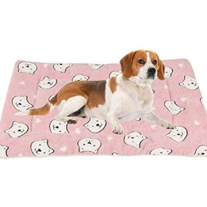 Bidason ペットクッション ペット マット ふわふわ あったか 犬マット スクエア型 ペットベッド 洗える 可愛い 保温布団 小中大型犬用 柔ら