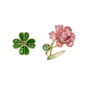 VENDOME BOUTIQUE カーネーション クローバー ブローチ 2個セット VBRV0311 XM