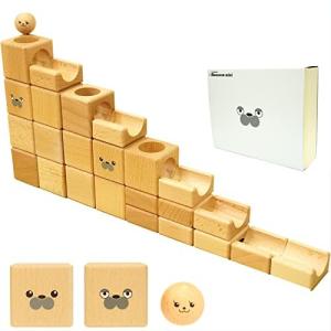 コロコロモッコロミニ 木製スロープトイ 3歳からの知育玩具 木のおもちゃ 日本製