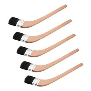 Utoolmart ペイント刷毛 刷毛ペイントブラシ 多用途刷毛 直径5cm 全長41cm 10本セット チップペイントブラシ 木製 ドア 窓 壁 木