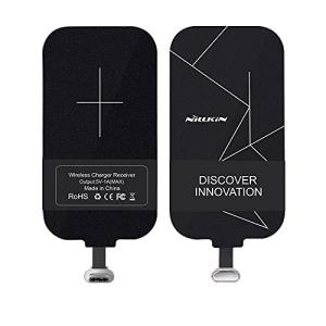 Nillkin ワイヤレス充電レシーバー Type-C端子対応、アンドロイドスマホ 置くだけで充電 QI (チー レシーバ) 、スマホ充電器 タイプー