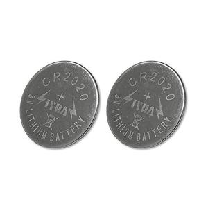 lifepower CR2020 3V コイン型リチウム電池2個セット 135mAh 厚さ2mm 電子メモパッド等の電池交換用に