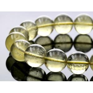 最高級【プレミアム】 リビアングラス ブレスレット 13mm玉 No.17 パワーストーン 天然石