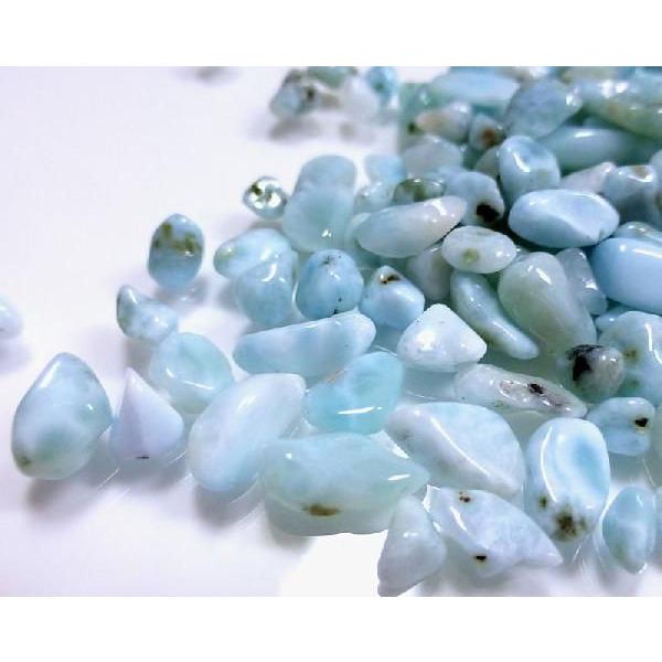最高級 ラリマー（5A）さざれチップ (Sサイズ）100g (浄化）   （郵便でのお届け）（代引き...